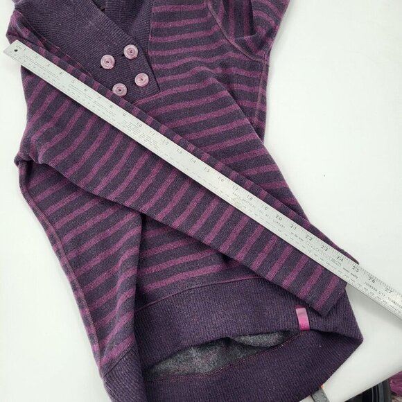 Mountain Hardwear Sevina Hooded Sweater Women's Size Small Purple Y2K - Picture 6 of 9